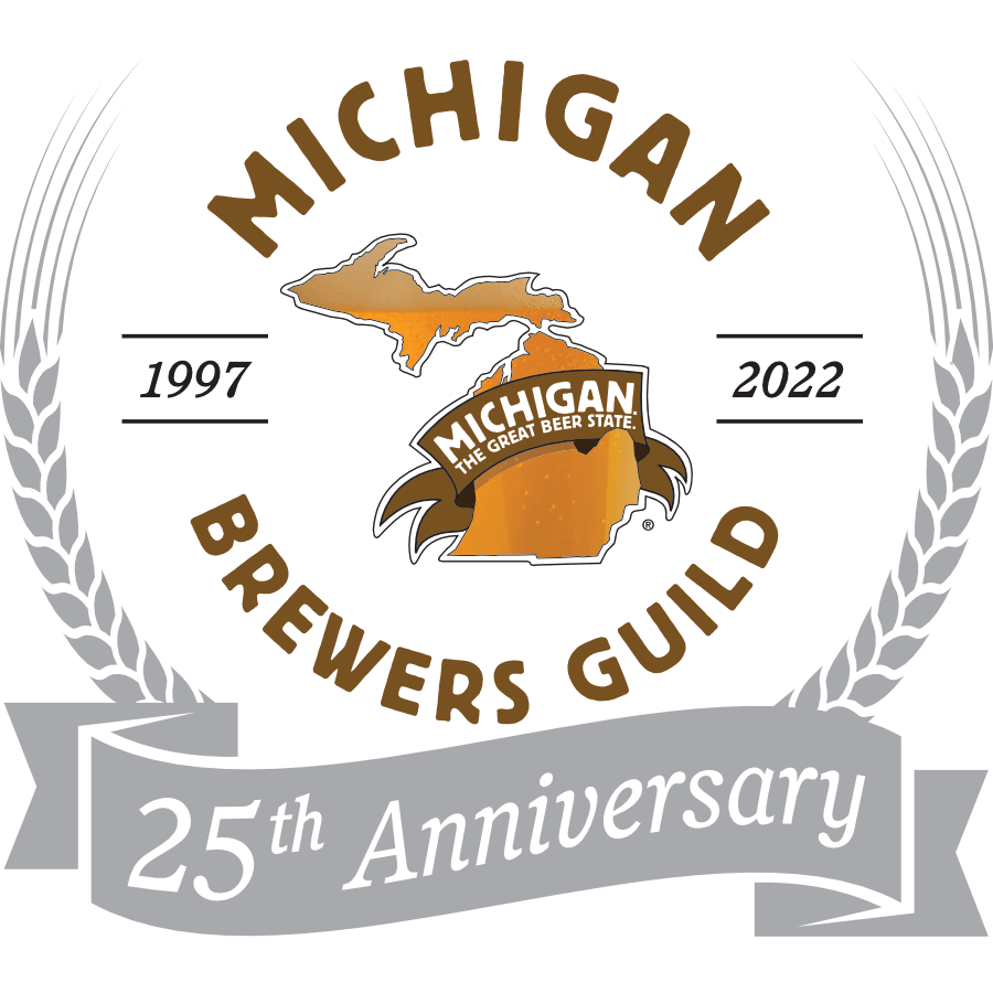 Michigan Brewers Guild Anniversary Logo